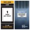 Avery Industrial Adhesive Vinyl Signs, 25ct, 7" x 10", White, Durable for Outdoors, Laser Printable (61552)